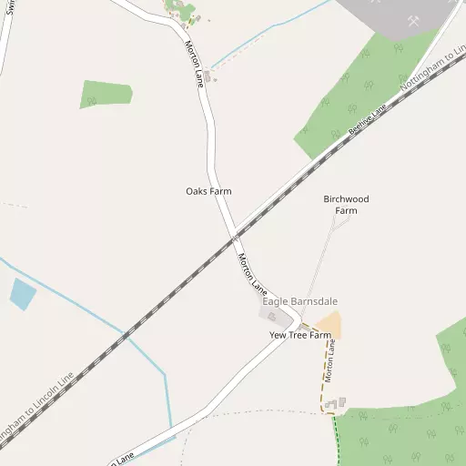 Map of Eagle Barnsdale