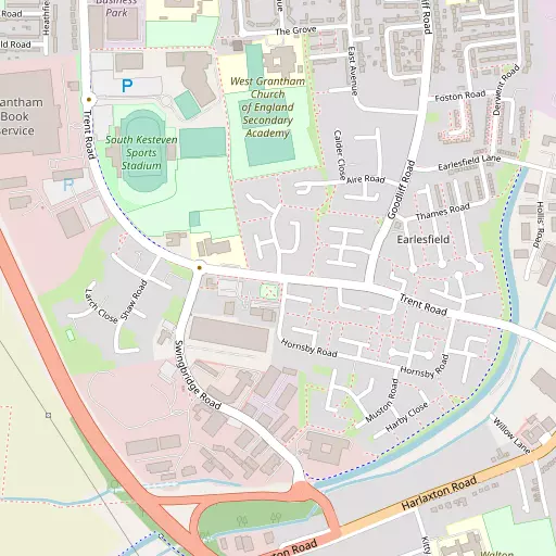Map of Earlesfield