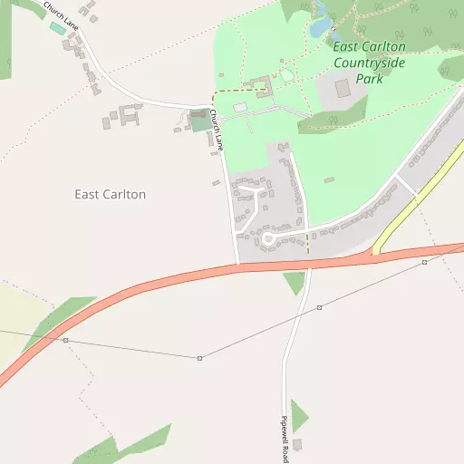 Map of East Carlton