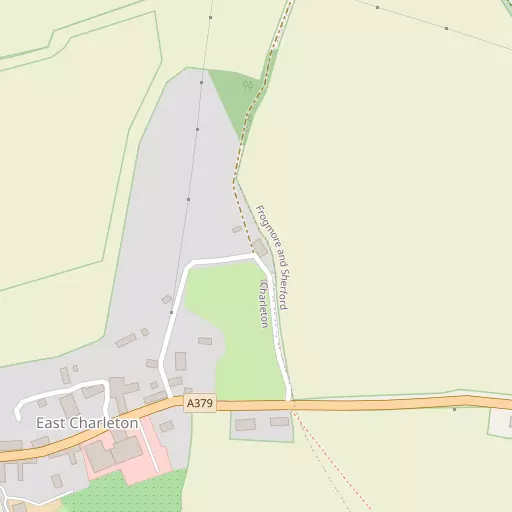 Map of East Charleton