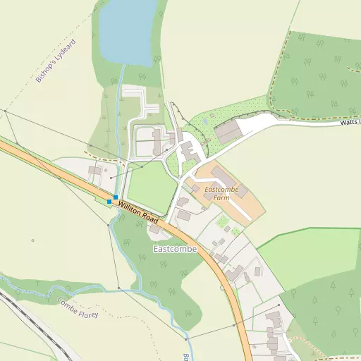 Map of East Combe