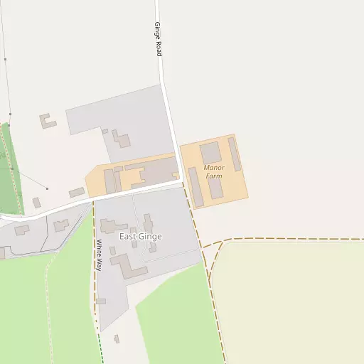 Map of East Ginge