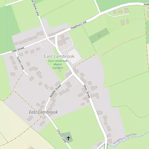 Map of East Lambrook