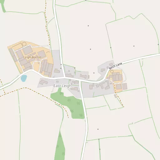Map of East Leigh
