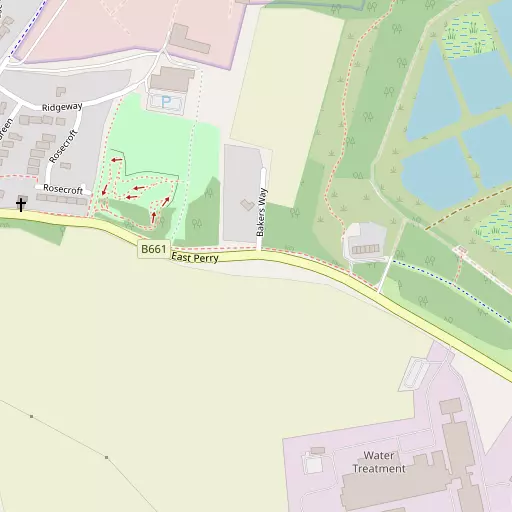 Map of East Perry