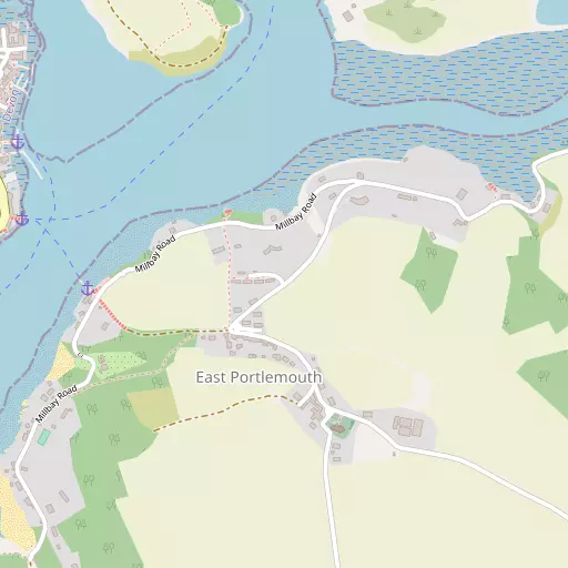 Map of East Portlemouth