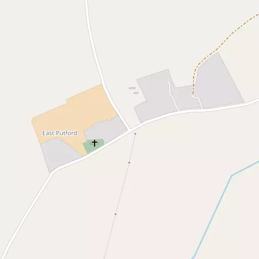 Map of East Putford