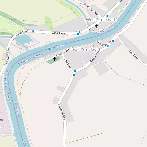 Map of East Stockwith