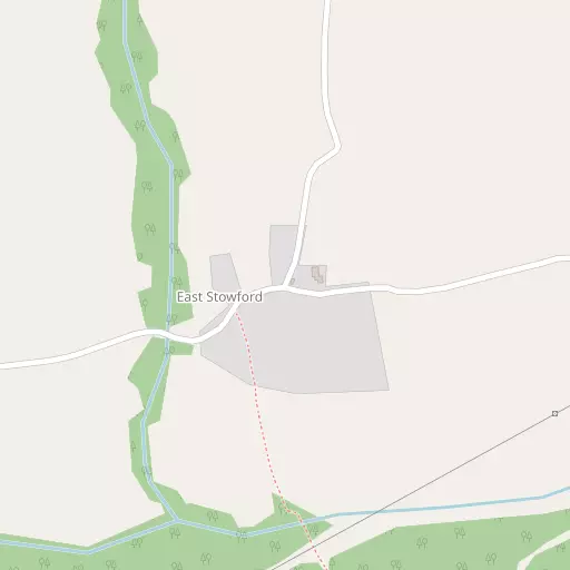 Map of East Stowford