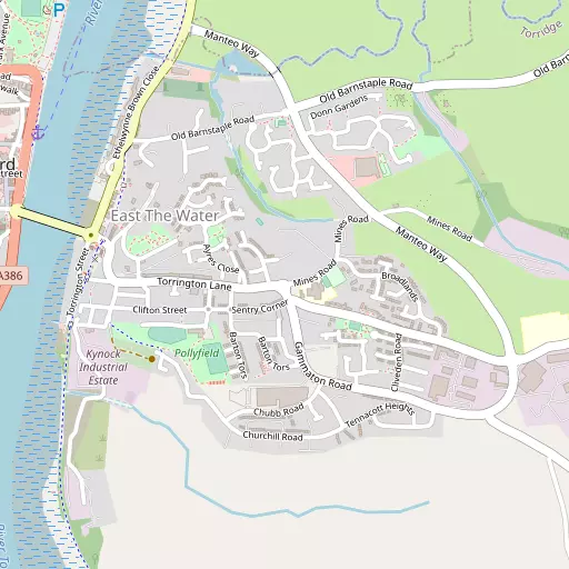 Map of East-the-Water