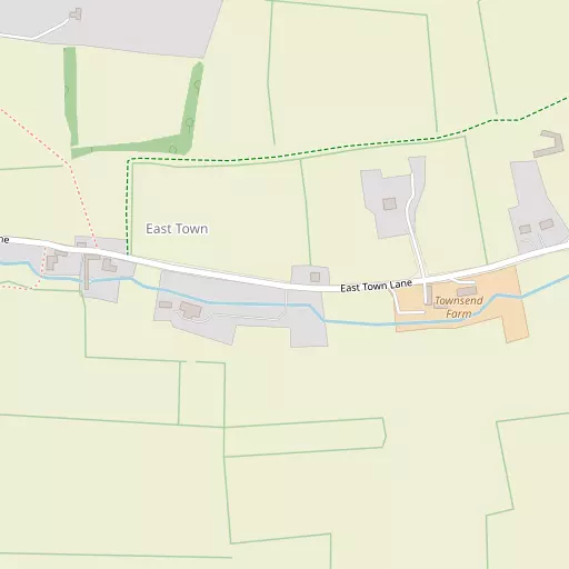Map of East Town