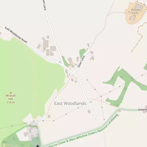 Map of East Woodlands