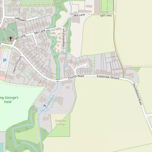 Map of Eastbrook