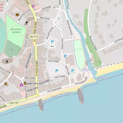 Map of Eastern Town