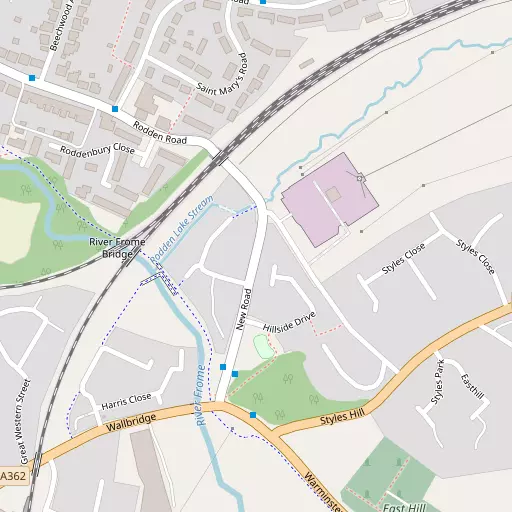 Map of Easthill