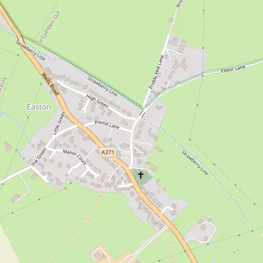 Map of Easton