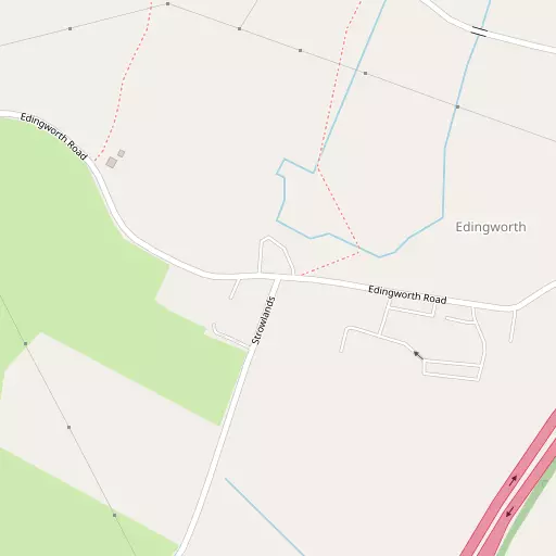Map of Edingworth