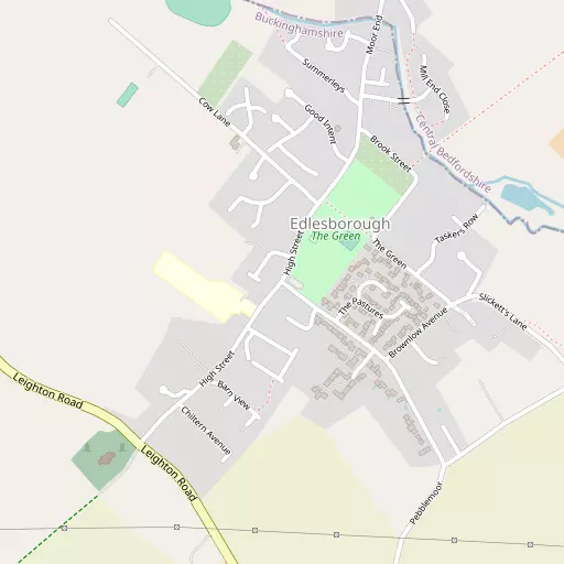 Map of Edlesborough