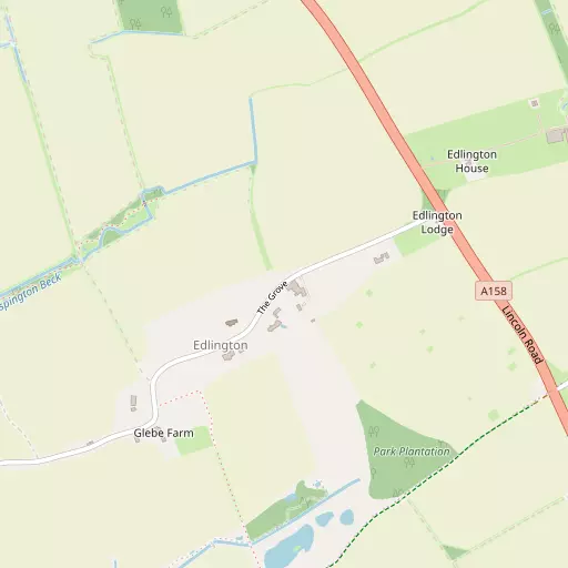 Map of Edlington