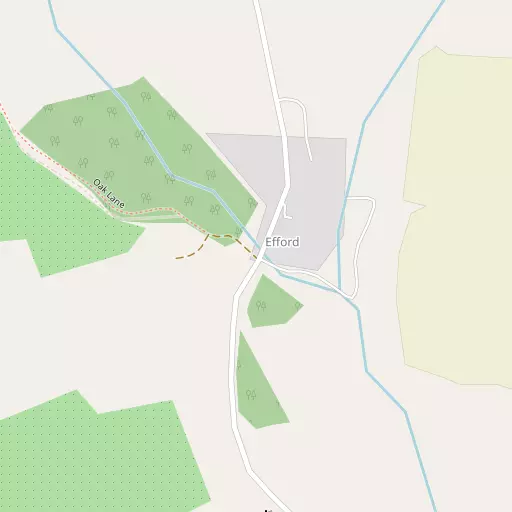 Map of Efford