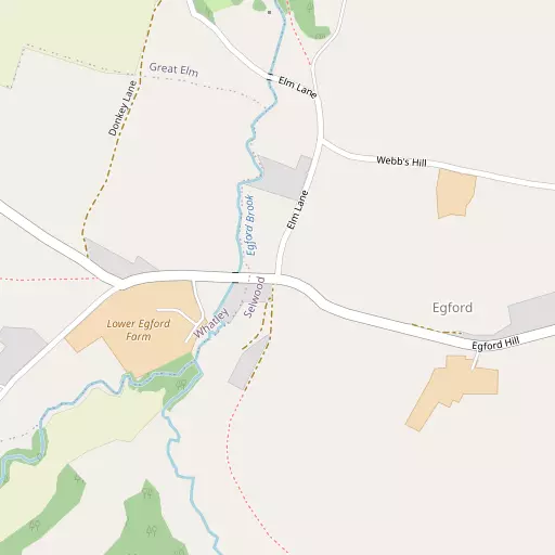 Map of Egford