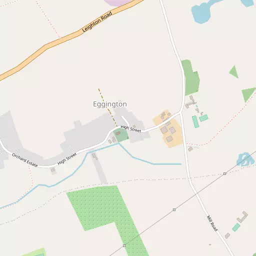Map of Eggington