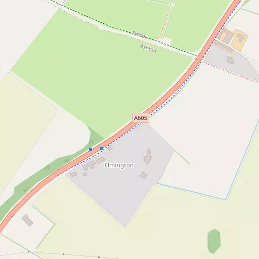 Map of Elmington