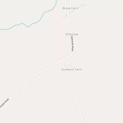 Map of Elsthorpe