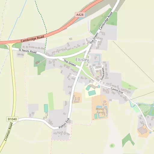 Map of Eltisley
