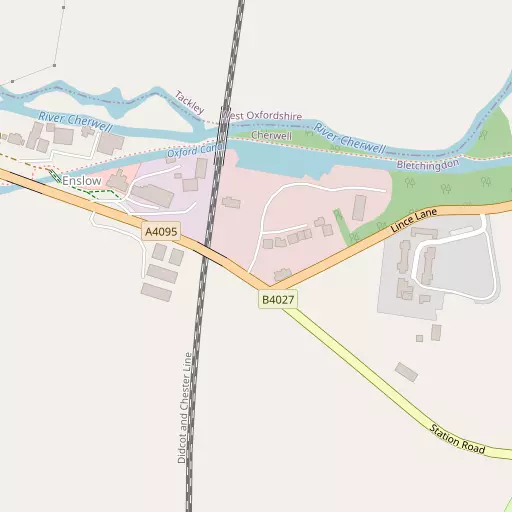 Map of Enslow