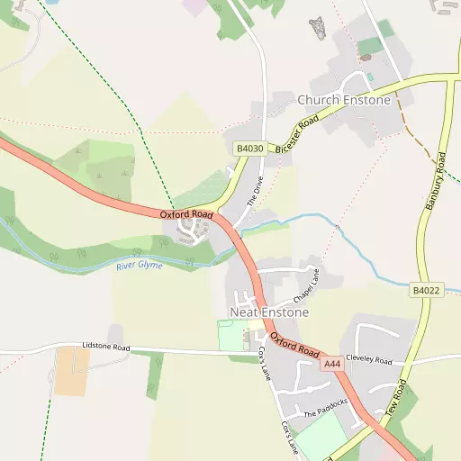 Map of Enstone