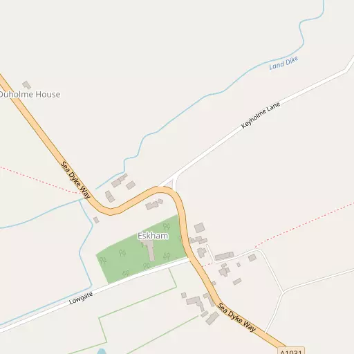 Map of Eskham