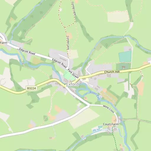 Map of Exford