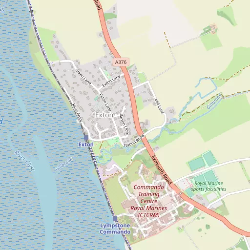 Map of Exton