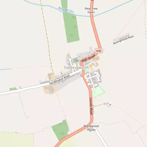 Map of Faldingworth