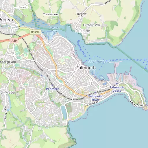 Map of Falmouth
