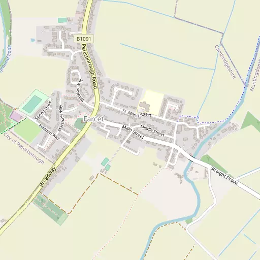 Map of Farcet