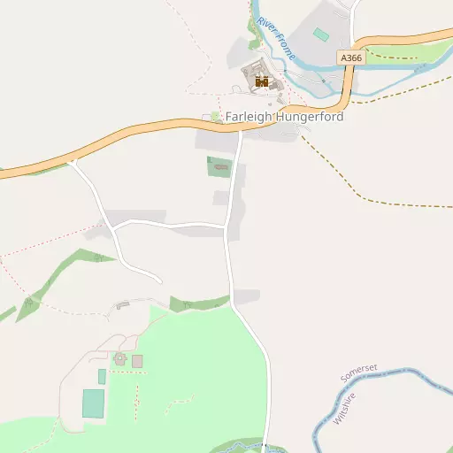 Map of Farleigh Hungerford