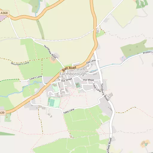 Map of Farmborough