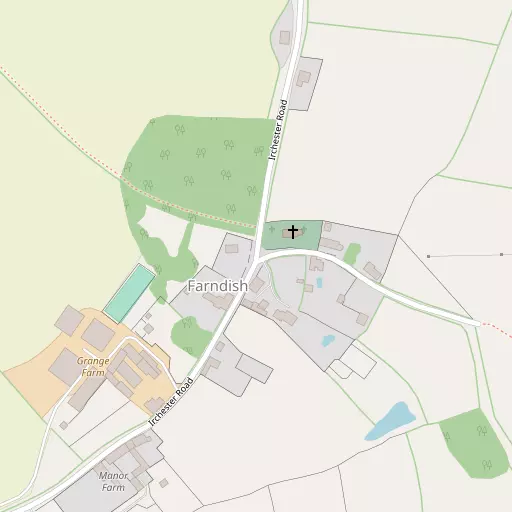 Map of Farndish