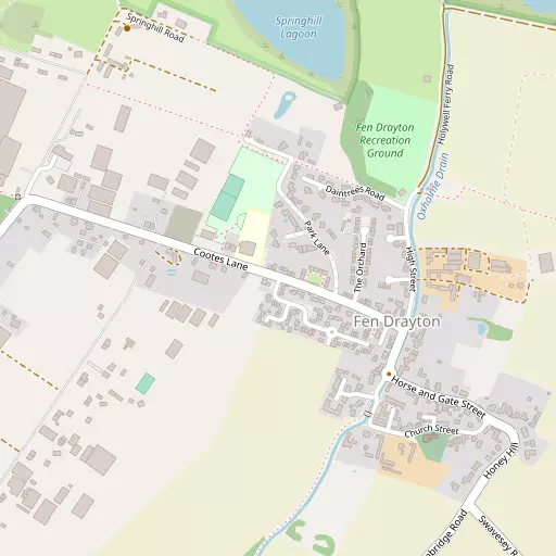 Map of Fen Drayton