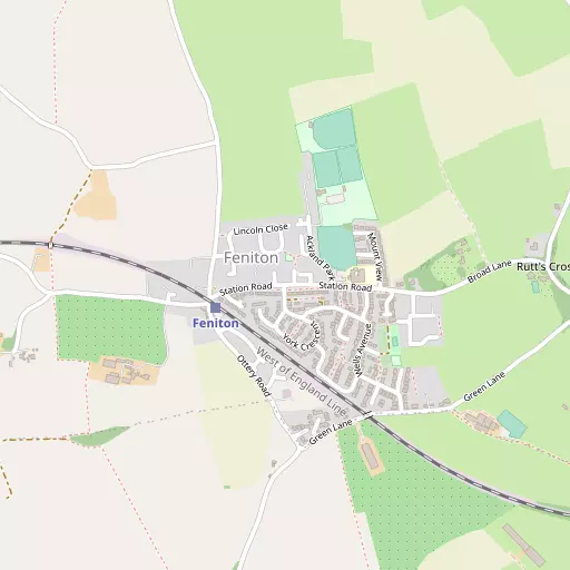 Map of Feniton