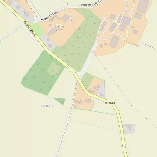 Map of Fenton