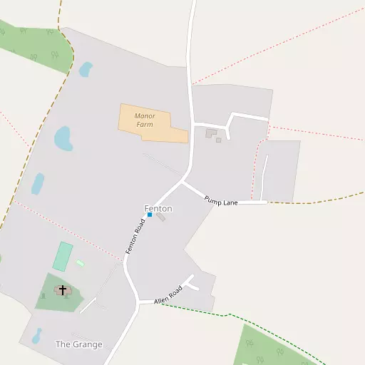Map of Fenton