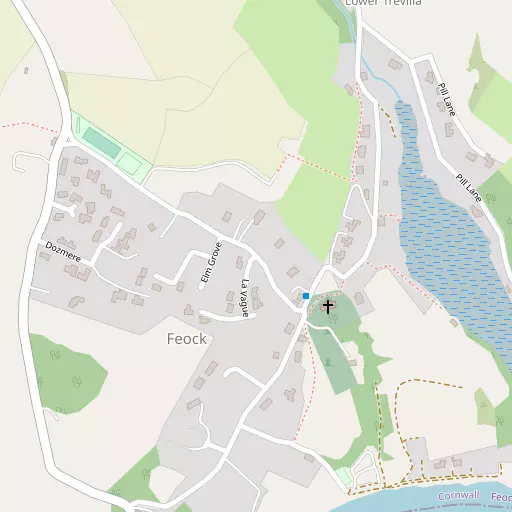 Map of Feock