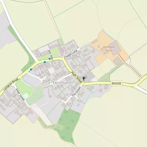 Map of Fernham