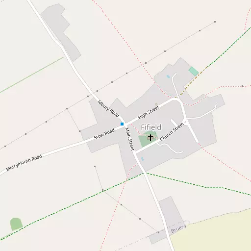 Map of Fifield