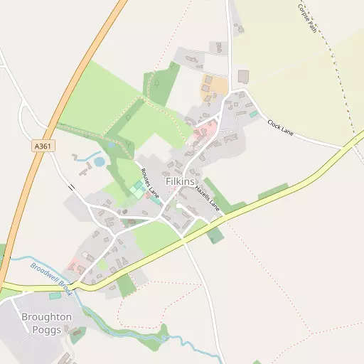 Map of Filkins