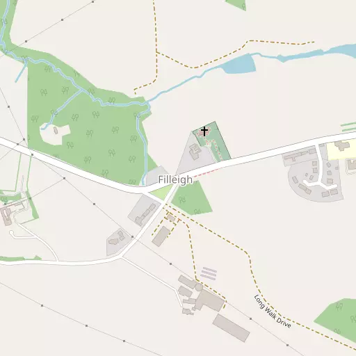 Map of Filleigh