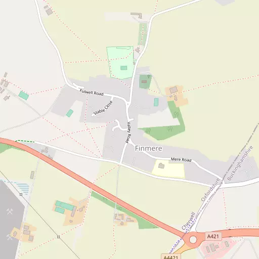 Map of Finmere
